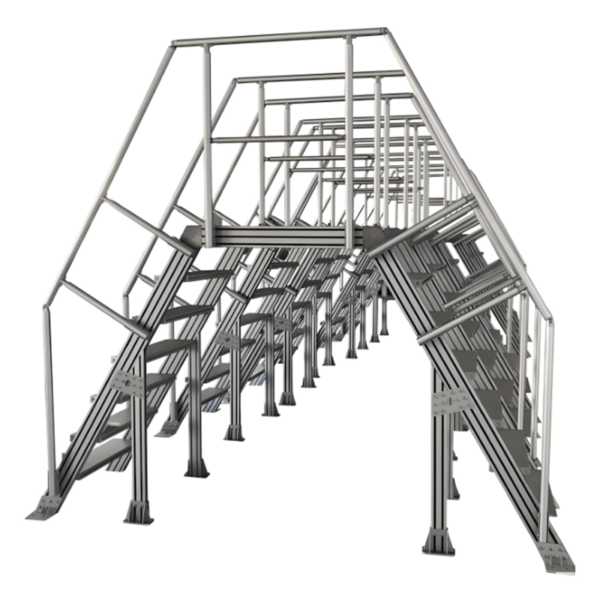 Customizable Aluminum Ladders and Platforms