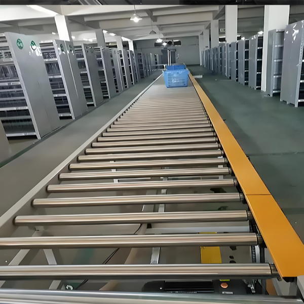 heavy duty gravity roller conveyor system