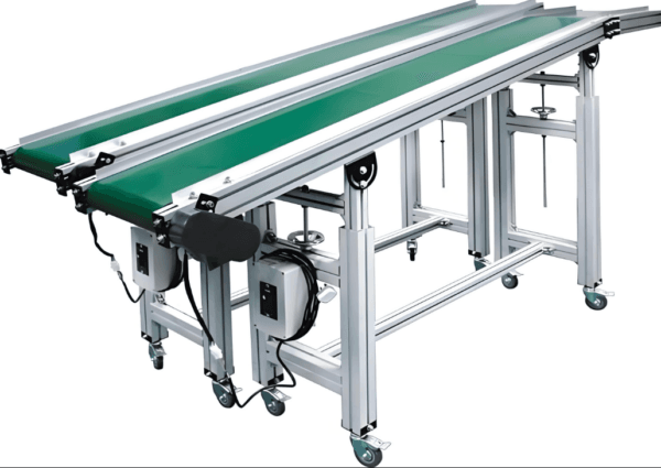 belt conveyors with PVC Belt